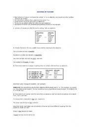 English worksheet: Adverbs of Manner