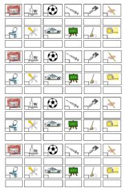English Worksheet: Professions - listen, number and write
