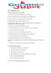 English Worksheet: GNOMEO & JULIET 