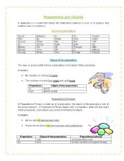 English Worksheet: Prepositions and Prepositional Phrases