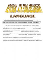 English Worksheet: REVISION 4th  Form .Secondary ( 14 tasks : Language ) 