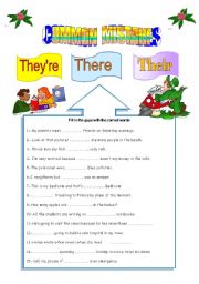 English Worksheet: COMMON MISTAKES