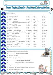 English Worksheet: Present Simple