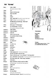 English Worksheet: Lets them talk!