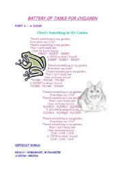 English Worksheet: animals
