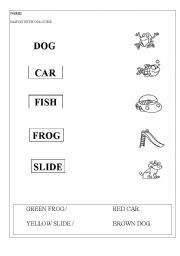English Worksheet: ANIMALS AND PLAYGROUND REVIEW