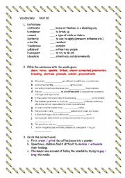 English worksheet: MORE WORDS TO LEARN!!!!!!!!!!!!