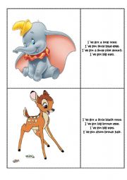 English Worksheet: Find the right character part 1.