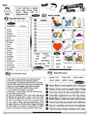 English Worksheet: Grammar Focus Series_15 Nouns (Fully Editable + Key)