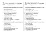 English Worksheet: False Cognates