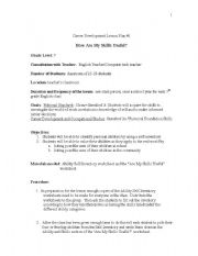 English Worksheet: Career inventory