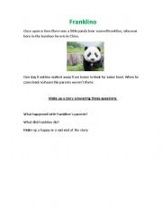 English worksheet: Endangered animals (Panda)