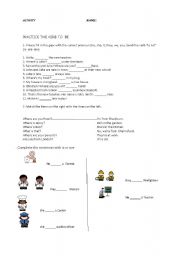 English worksheet: an -a article