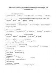 English worksheet: order of adjectives