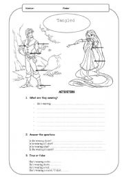 English worksheet: clothes