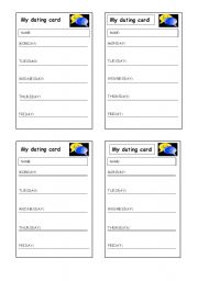 English worksheet: dating cards