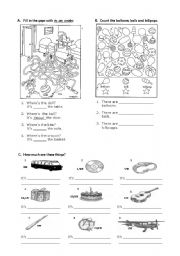 Numbers, Telling Prices and Preps of Place