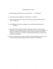 English worksheet: The North (El Norte) Film Questions