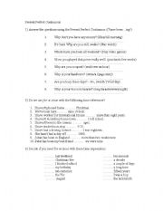 English worksheet: Present Perfect Continuous