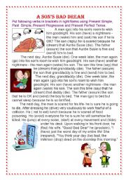 English Worksheet: Reading