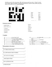 English worksheet: Numbers & questions
