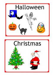 English Worksheet: Holidays and Special Dates 1
