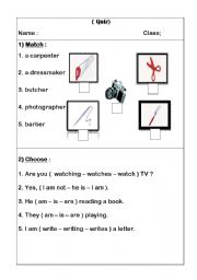 English Worksheet: Things we use at home