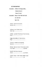 English worksheet: So do I/ Neither do I