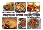 English Worksheet: British sunday lunch