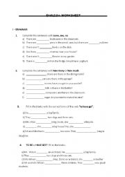 English Worksheet: Practice and learn