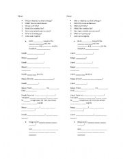 English Worksheet: Rango trailer