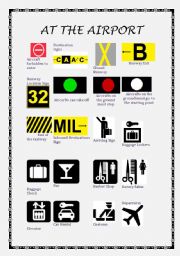 English Worksheet: At the Airport