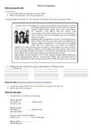 English Worksheet: Money_pink floyd