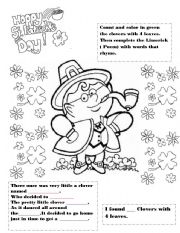 English Worksheet: Saint patricks 