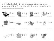 English worksheet: finger spelling basic