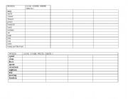 English Worksheet: Phonics like ea and ee 