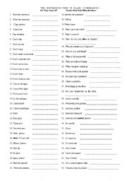 English Worksheet: EXPRESIONS USED IN CLASS