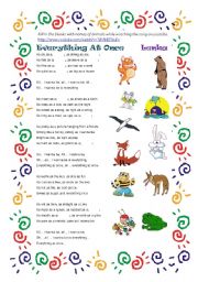 Everything At Once by Lenka-Learning Similes