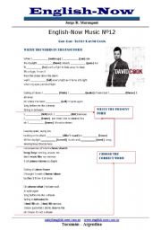 English worksheet: Bar Ba Sol by David Cook