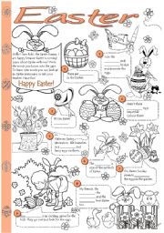 English Worksheet: Easter