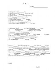 English Worksheet: definite article 