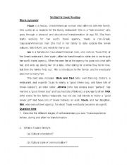 English Worksheet: Movie Synopsis - My Big Fat Greek Wedding