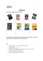 English Worksheet: A good read