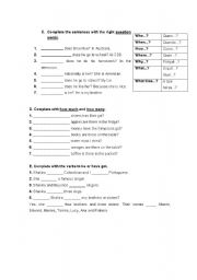 English Worksheet: Grammar worksheet - 2nd part