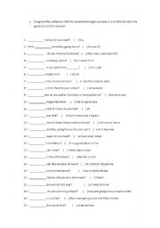 Interrogative pronouns