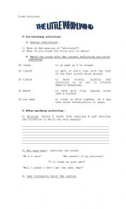 English Worksheet: The little whirldwind