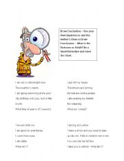 English Worksheet: Riddles