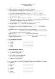 English Worksheet: Vocabulary exercise: The human body