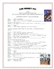 English worksheet: Movie Activity The Money Pit