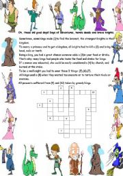 the middle ages_rossword